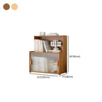 Organizing Shelf with 3-Shelf/2-Shelf/4 Shelves Vertical Opaque Glass Closed Back