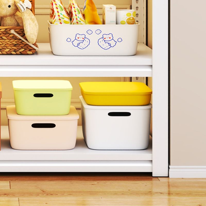 Casual Rectangle Cabinet Shelf with 5 Tiers/4 Tiers/3 Tiers Options