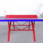 Versatile Indoor and Outdoor Ping Pong Table with Synthetic Laminate Top in Ink/Cerulean