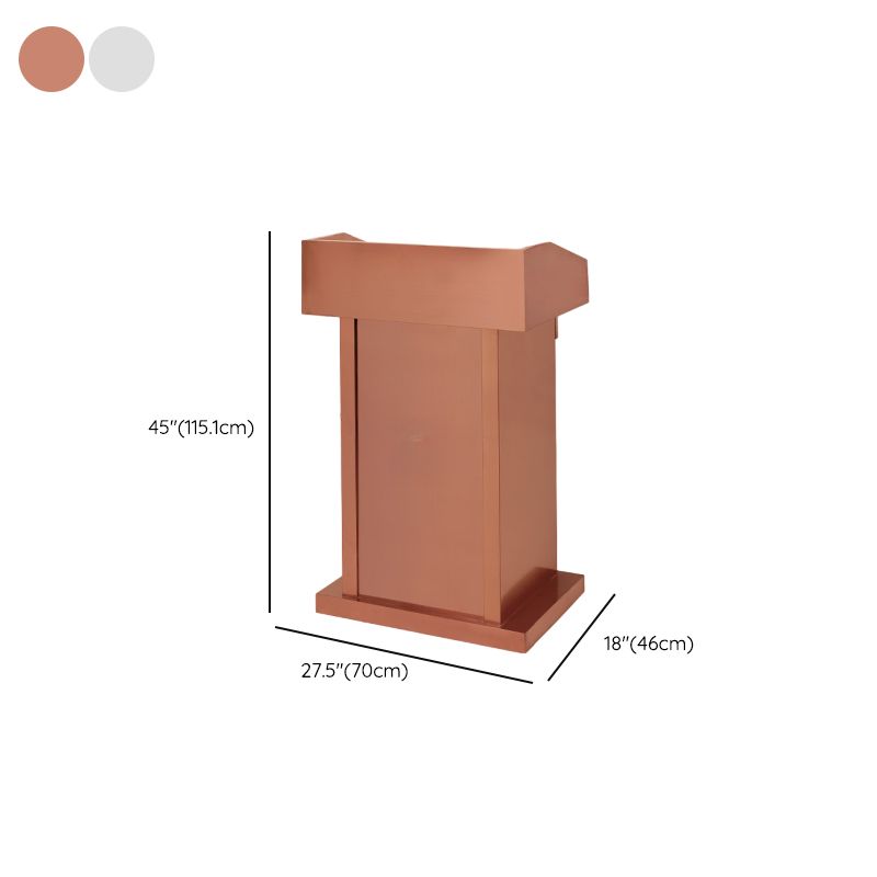 Modern/Sumptuous Stainless Steel Full Podium with Storage