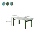 Modern Clear Scratch-immune Glass Kitchen & Dining Table with a Tempered Glass Top and Legs for 4/6-person Seating