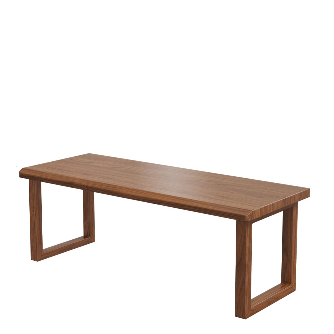 Minimalist Gaming Computer Desk with Ergonomic Features, Auburn Solid Wood Top, Anti-stain, Independent Structure, Headphone Hook
