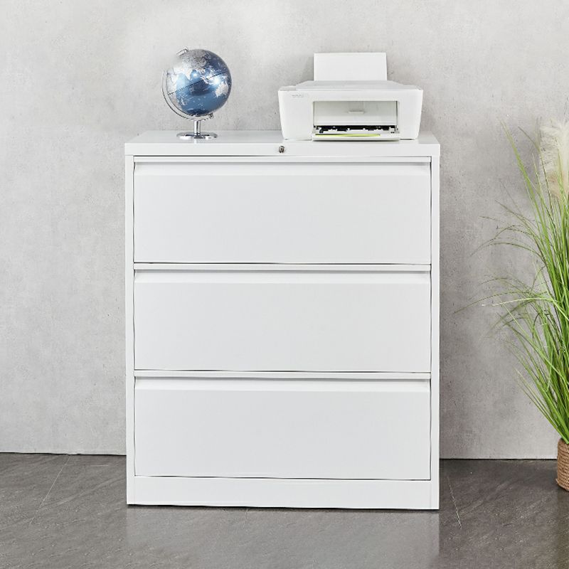 Vertical Filing Cabinet/Horizontal Filing Cabinet in Steel with Key Lock