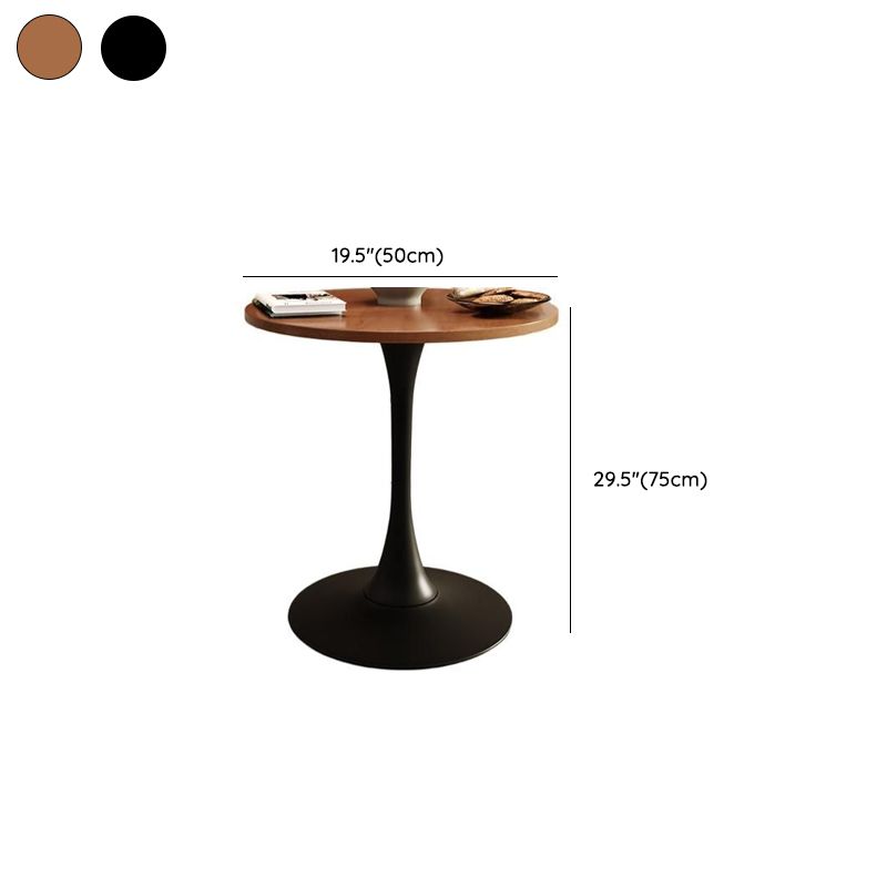 Laminate Dining Table with Pedestal Base, No Extra Durability, Available as 2-seater/4-seater