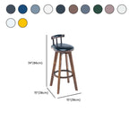 Casual Soft Seating/Rawhide Bar Stools in White/Lemon Color/Cognac with Back, Turned Swivel, Round Top, and Leg Rest