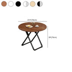 Laminate Dining Table with Crossed Legs, Foldable Square Design for 2-Seater, Anti-Fouling