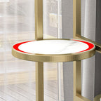 Circular-shaped Flower Stand with Laminate Top and 8 Shelves/7 Shelves/6 Shelves