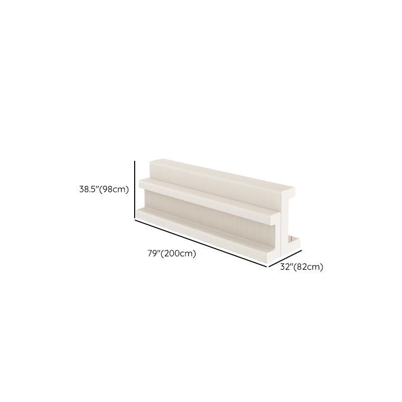 Minimalist Chalk Display Table with Environmentally Friendly Stump Base, Unfinished Finish, 50 in & Above Size, 30 to 39 in Width