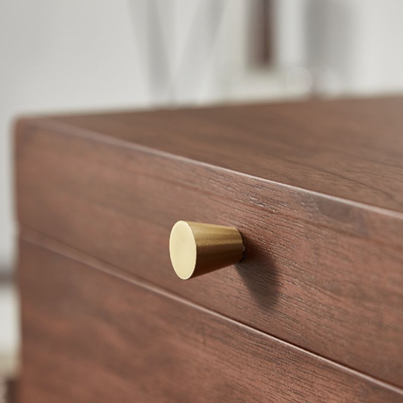 Sepia Modern & Contemporary Timber Jewelry Cabinet with Solid Color Pattern and Mirror