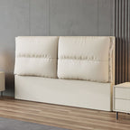 Trendy Panel Headboard in Laminate with No Distressing, Rectangle Shape for King/Queen/Full Bed, Featuring Sponge Upholstery and Standard Height
