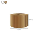 Environmentally Friendly Orbicular Display Table with Stump Base, Up to 19 in Height, Unfinished Finish