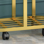 Circular-shaped Stone Flower Rack with 1 Piece Set, 5 Shelves/4 Shelves, and Solid Base