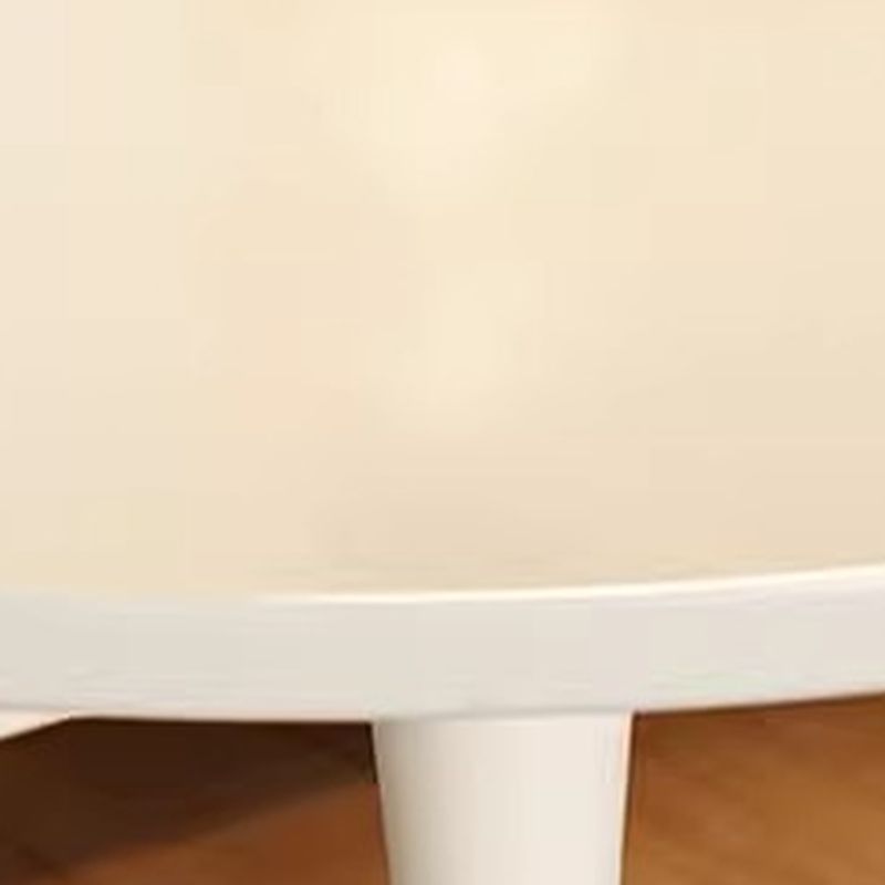 Composite Wood Dining Table with Pedestal Base, Stain Repellent, for 2-seater/Seating for 4