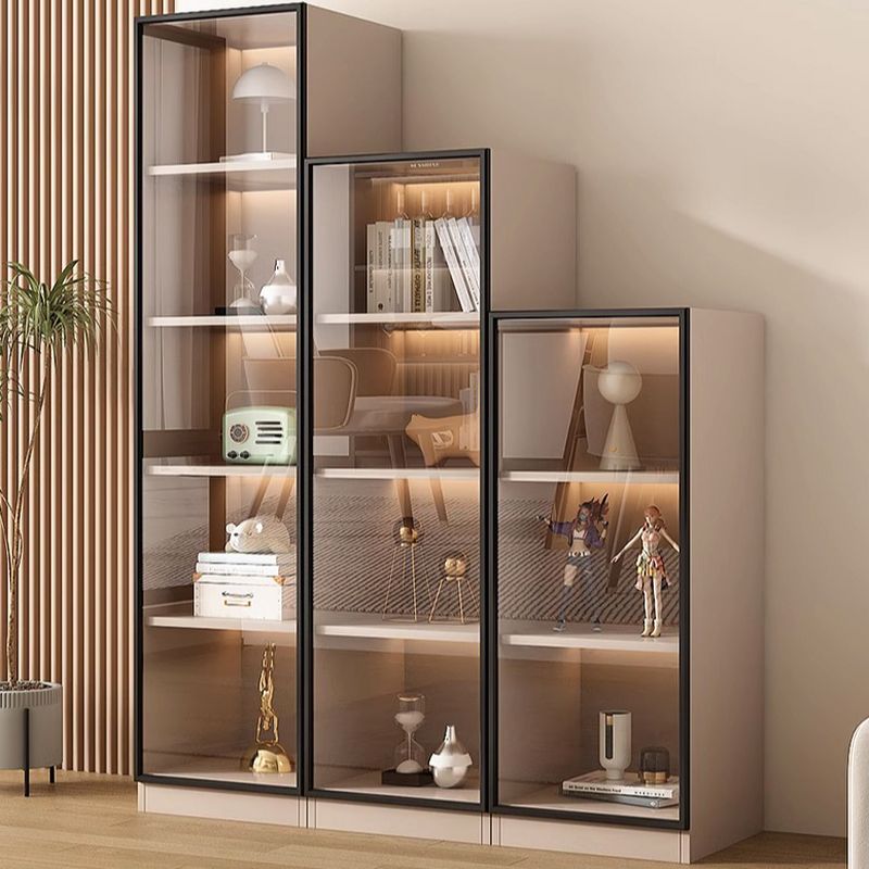 Detached Accent Cabinet with Damp-proof Features in Sand Color
