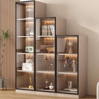 Detached Accent Cabinet with Damp-proof Features in Sand Color