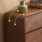 Cocoa Casual Rubberwood Console Dresser/Semainier with 9/6/8 Drawers in Horizontal/Vertical Orientation