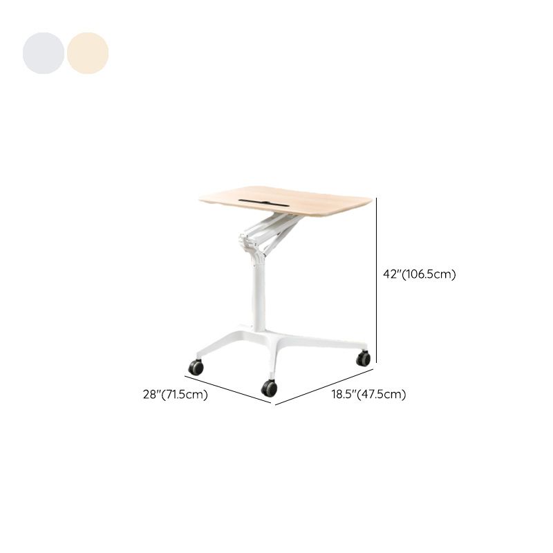 Modern Speaker Stand with Adaptable Height and Rollers