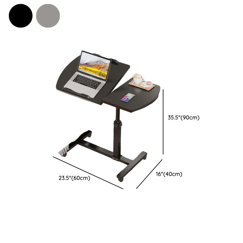 Metal Laptop Cart with Pop Up Foldable Feature and Lifting Airlift