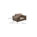 Standard Sofa in Sepia with Arm and 5 Pillows/1 Pillow