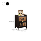 Detached Accent Cabinet with Damp-proof Steel Countertop