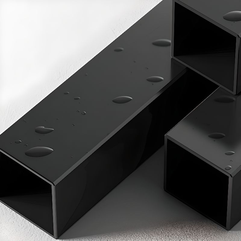 Black/Chalk Rectangle Metal Base Table with Wear Resistance, Shelves, Toboggan Base, Cable Management, and Rounded Corners