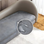 Ultra-Modern Tight Back Sofa 30.71"High Curved Tuxedo Arm Sofa for Apartment