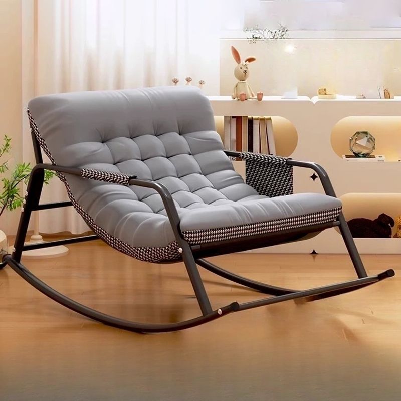 Stylish Upholstered Rocking Chair in Modern Design for Ultimate Comfort