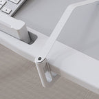 Trendy Engineered Wood Computer Stand with Flexible Height, Compartment, and Ergonomic Tilt
