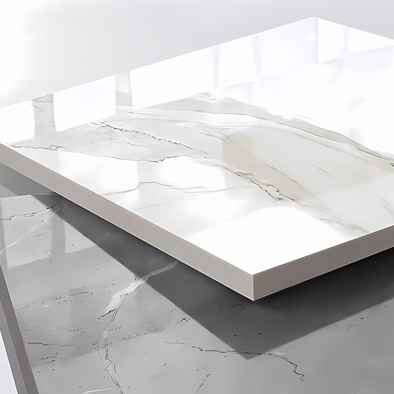 Up to 19 in L x 30 to 39 in/20 to 29 in H Square Marble Stone Unfinished Display Table