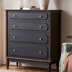 Ink Trendy Raw Wood Console Dresser/Bachelor Chest Horizontal/Vertical
