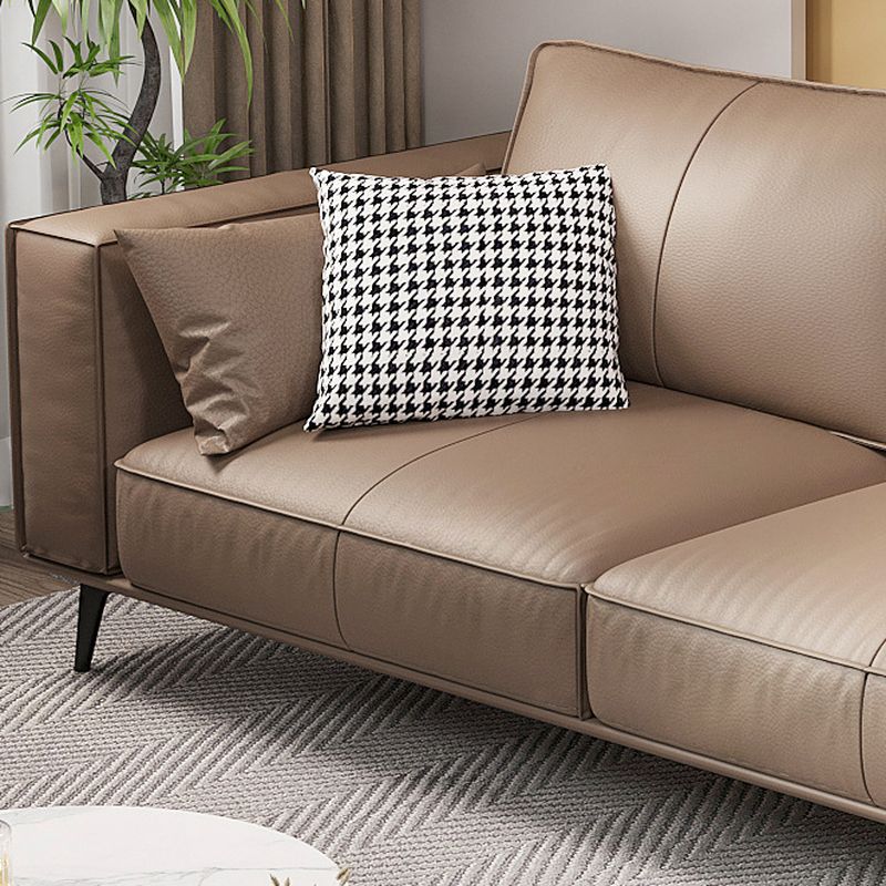 Standard Sofa in Sepia with Arm and 5 Pillows/1 Pillow
