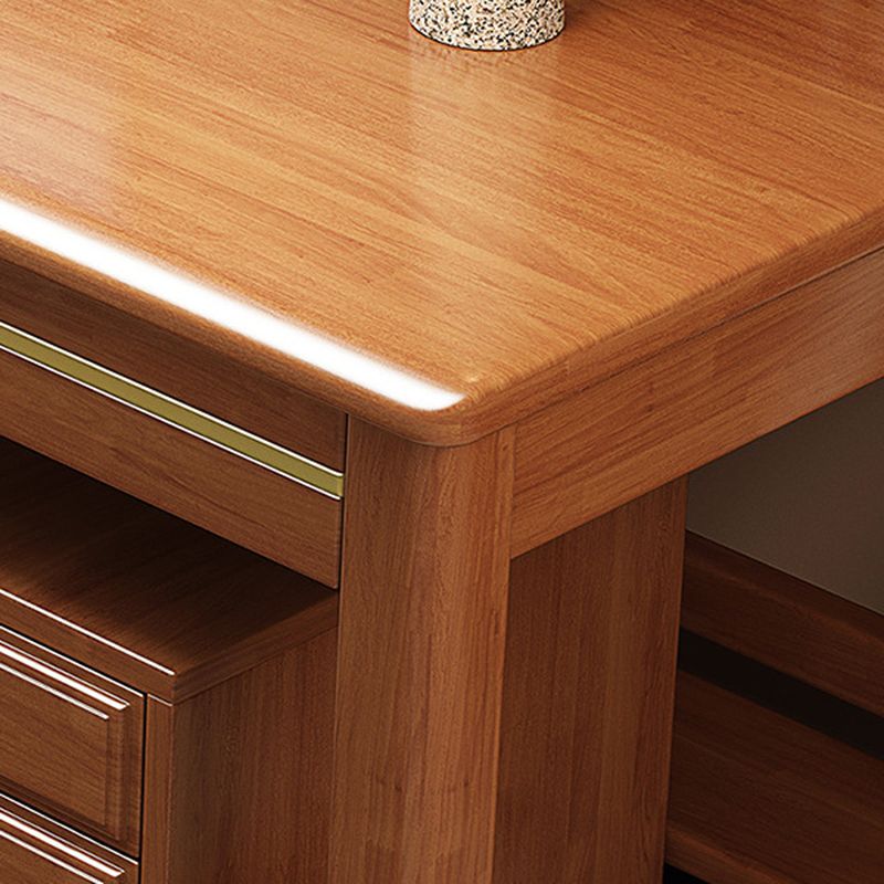 Peony/Cerulean/Dove Grey Office Furniture Set with Writing Desk, Filing Cabinet, Upholstered Chair(s), Compartments, Exterior Storage Units & Desk