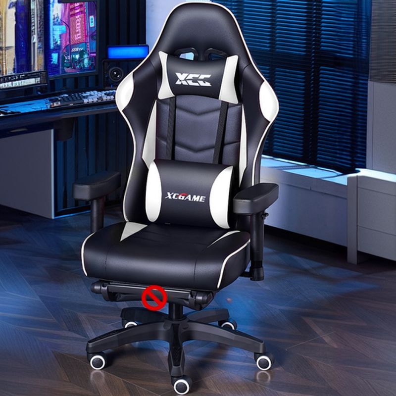 Simple Multi-levelled Wingbacked Upholstered Chair with Glossy Black Nylon Frame, Adjustable Backrest, and Glide Movement