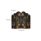 Indoor Midnight Black Translucent Folding Self-supporting Temporary Wall Panels