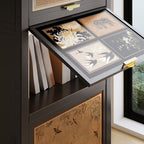 Detached Accent Cabinet with Damp-proof Steel Countertop