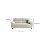 Loveseat in Polyester Blend with Emerald Green/Ivory Upholstery and 1 Pillow