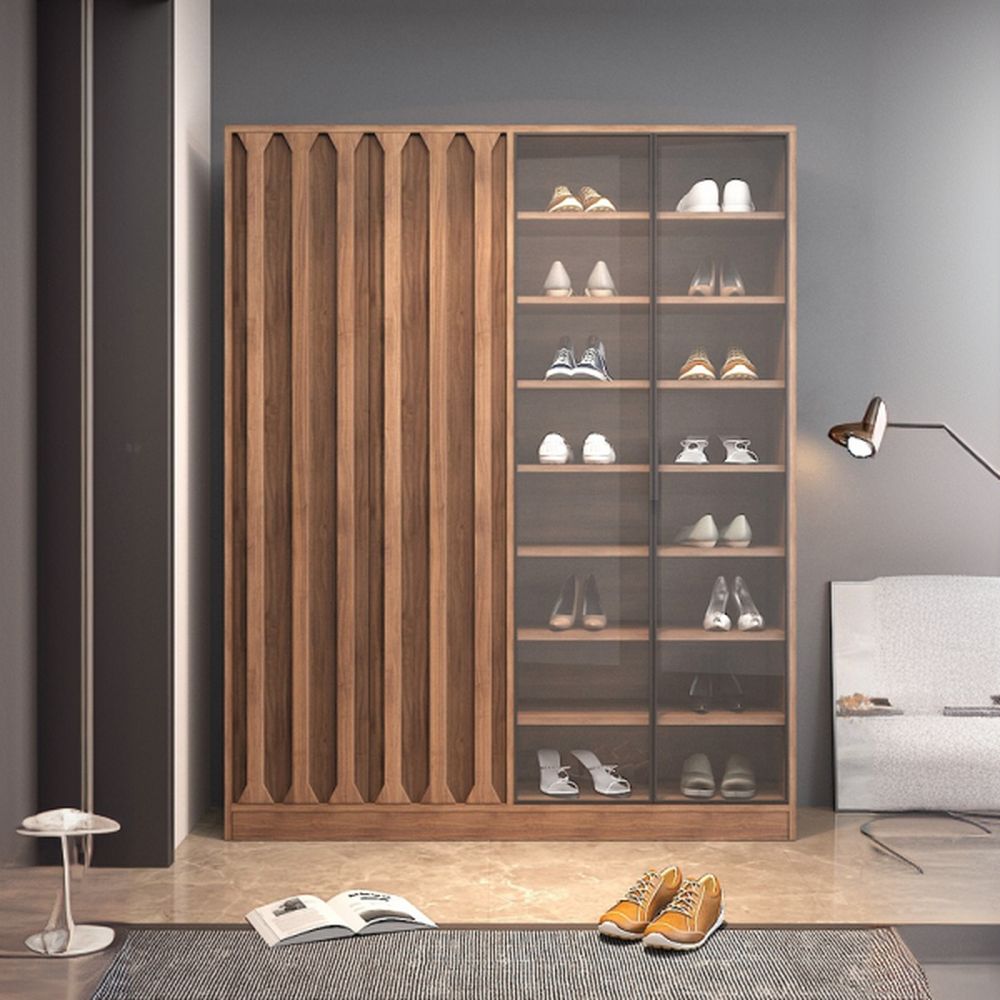 8-Tier Shoe Stack with Dustproof Cover