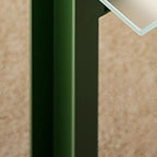 Modern Clear Scratch-immune Glass Kitchen & Dining Table with a Tempered Glass Top and Legs for 4/6-person Seating