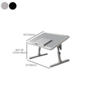 Trendy Engineered Wood Computer Stand with Flexible Height, Compartment, and Ergonomic Tilt