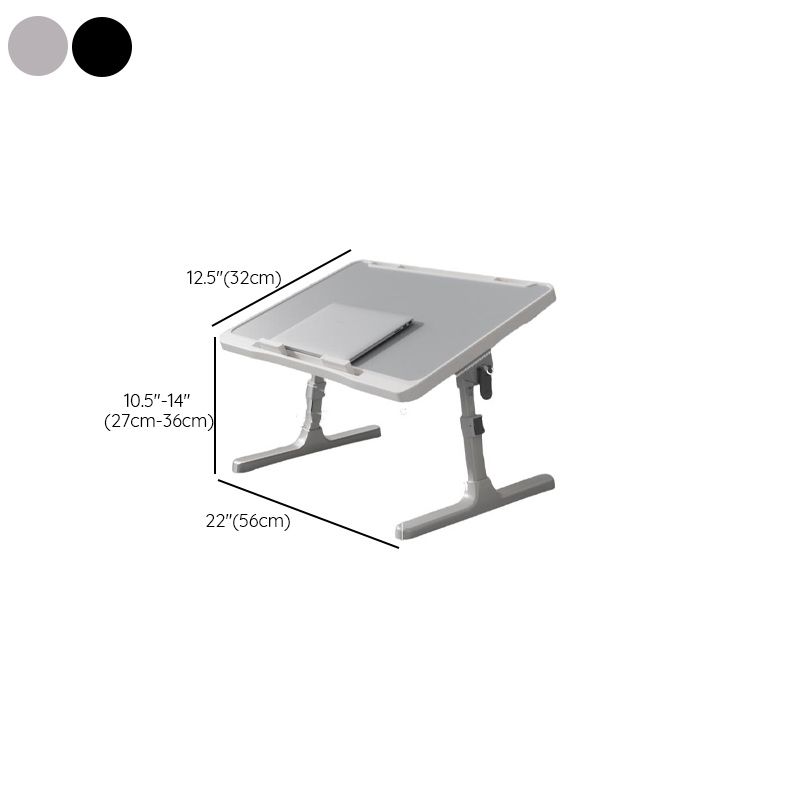 Trendy Engineered Wood Computer Stand with Flexible Height, Compartment, and Ergonomic Tilt