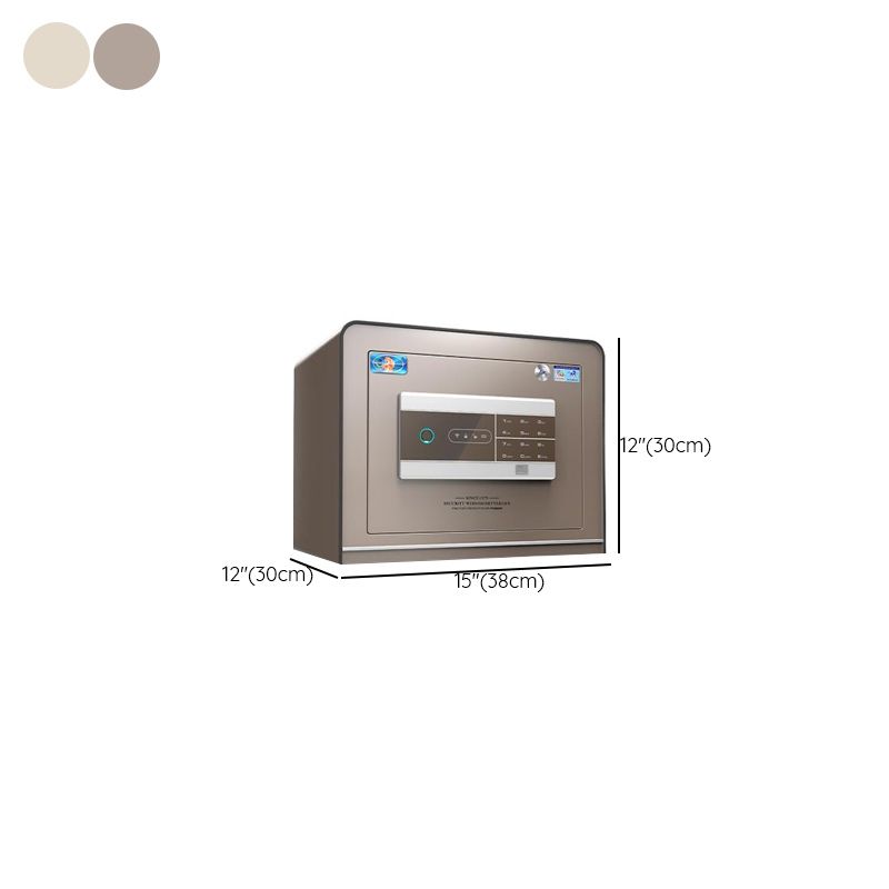 Steel Security Safe with Battery, Pry Resistant Durability, Drawers, Keys, Interior, and Shelves Included