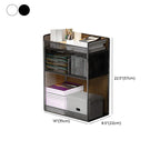 Alloy Under Desk Office Book Cart with 3 Shelves/2 Shelves All Ages