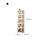 Bambusa Flooring Curio Cabinet with Stockroom, 4 Cabinets/3 Cabinets/2 Cabinets, 4 Shelves/3 Shelves/2 Shelves, 4 Doors/3 Doors/2 Doors