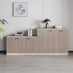 Sand Base Cabinet with Stockroom Storage and Safe, 2-Wide/1-Wide Compartments