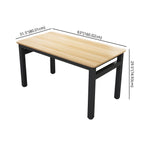 Modern Style Wooden Dining?Room?Set Standard Height Home Dining Table Furniture