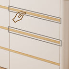 Casual Composite Wood Console Dresser/Bachelor Chest with 8/6/4 Drawers in Horizontal/Vertical Orientation