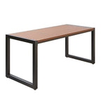 Industrial 1/3/5 Pieces Dining Set Rectangle Wood Dining Table for Courtyard