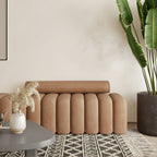 Armless Sofa 14.96" H * 19.69" W Contemporary Sofa for Living Room