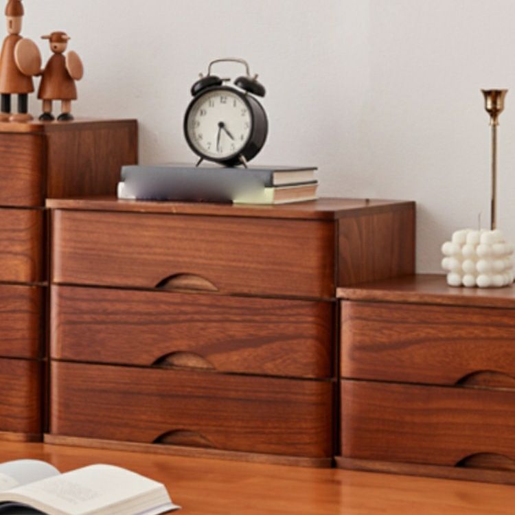 Free Standing Horizontal Filing Cabinet/Vertical Filing Cabinet in Wood with 1 Shelf and Drawer in a Simplistic Style