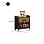 Detached Accent Cabinet with Damp-proof Steel Countertop